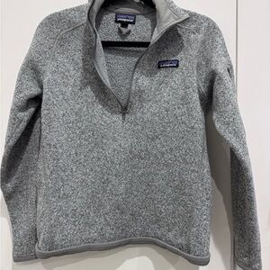 Patagonia Gray Fleece Pullover